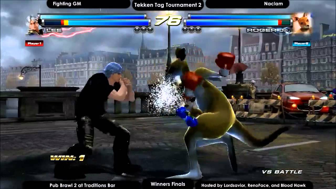 Pub Brawl 2 - TTT2 Winner's Final - FightingGM (Lee/Violet) vs Naclam (Roger/Alex)