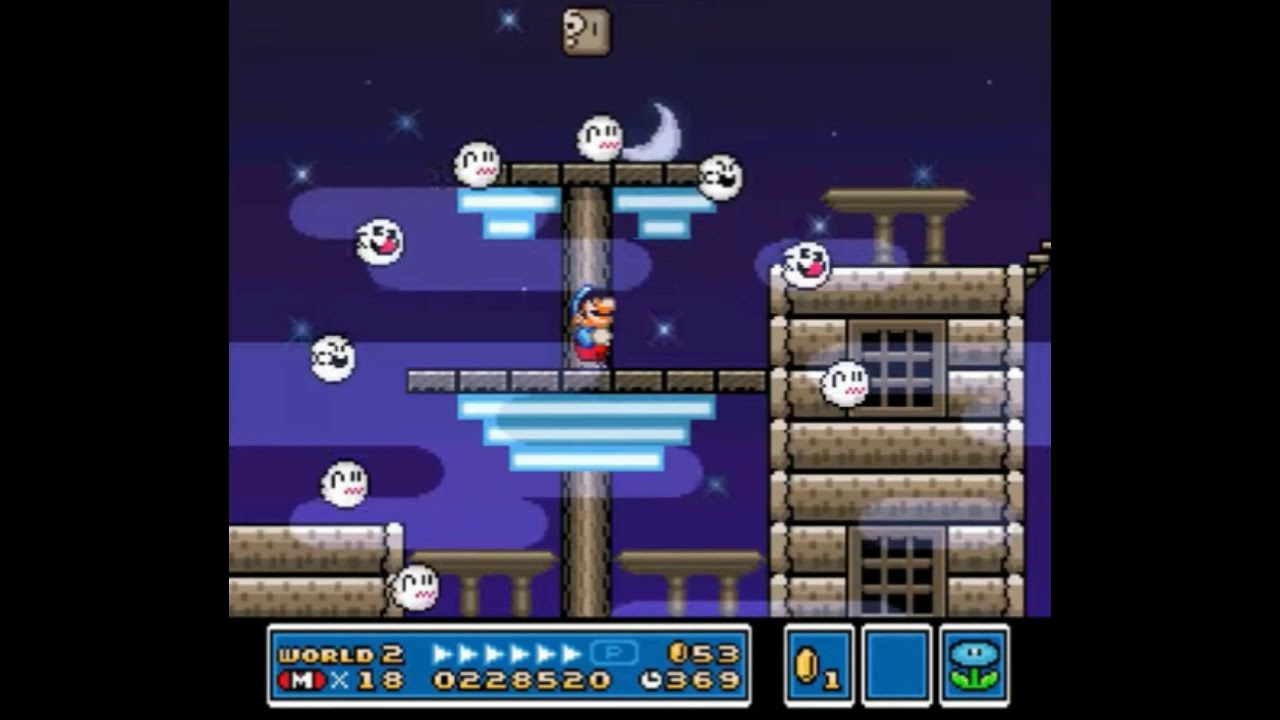 SMW Custom Music - Final Fantasy V - Beyond the Deep Blue Sea