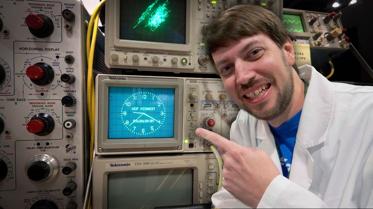 I found an atomic clock at the world's largest vintage computer show