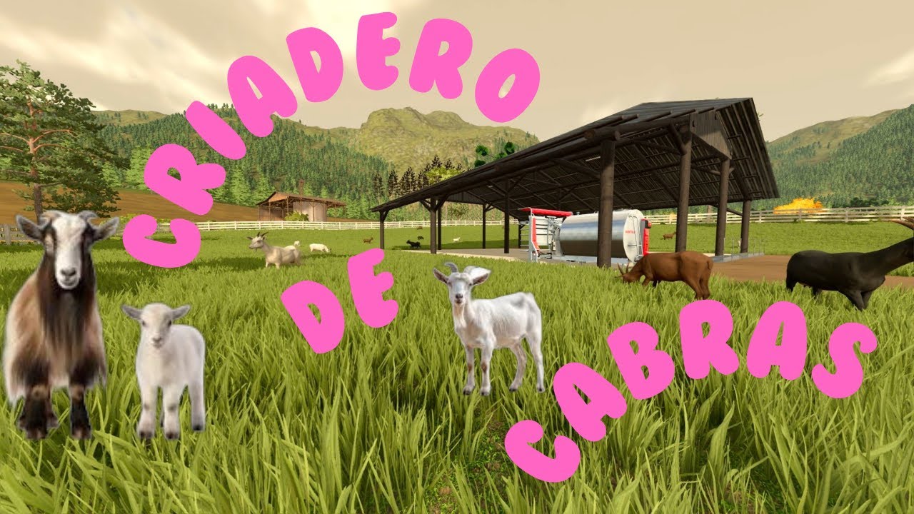 Farming simulator 22/Criadero de Cabras/ MAPA: Agro Sul Rice