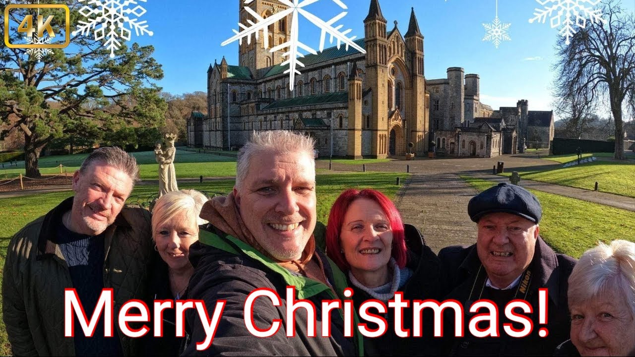 Family christmas outing 11/12/2022 at Buckfast Abbey