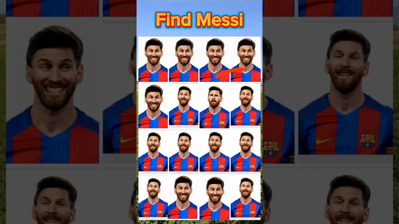 Find Messi #find #futbol #ronaldo #messi #shortvideo #trendingshorts