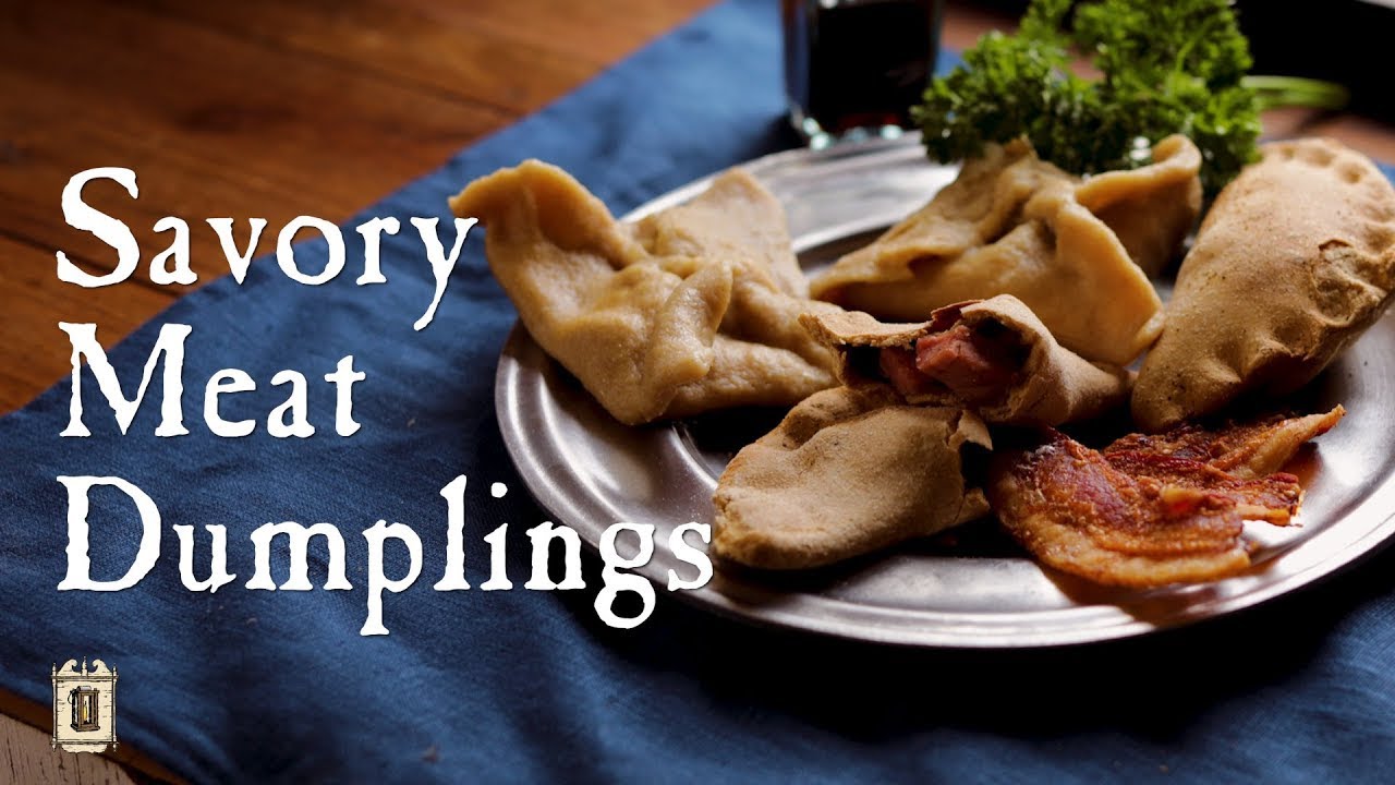 Potstickers? Bacon Dumplings? - Something Similar From 1750