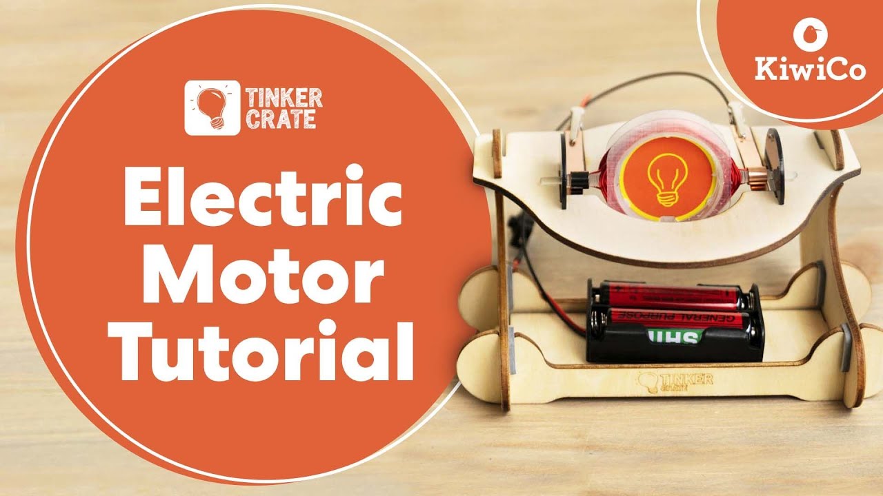 How to Build an Electric Motor | Tinker Crate Project Instructions | KiwiCo