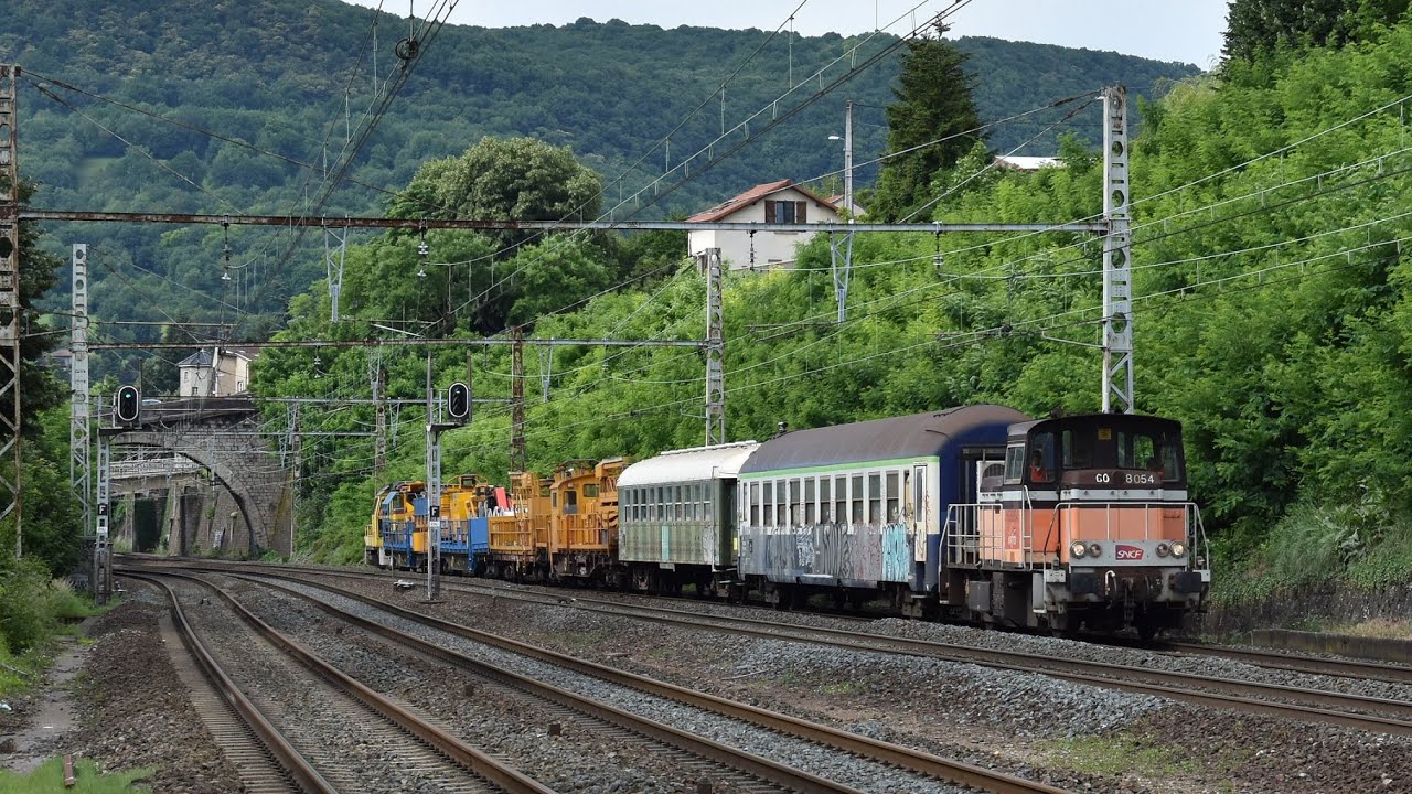 Trains variés à Couzon-au-Mont-d'Or et Quincieux