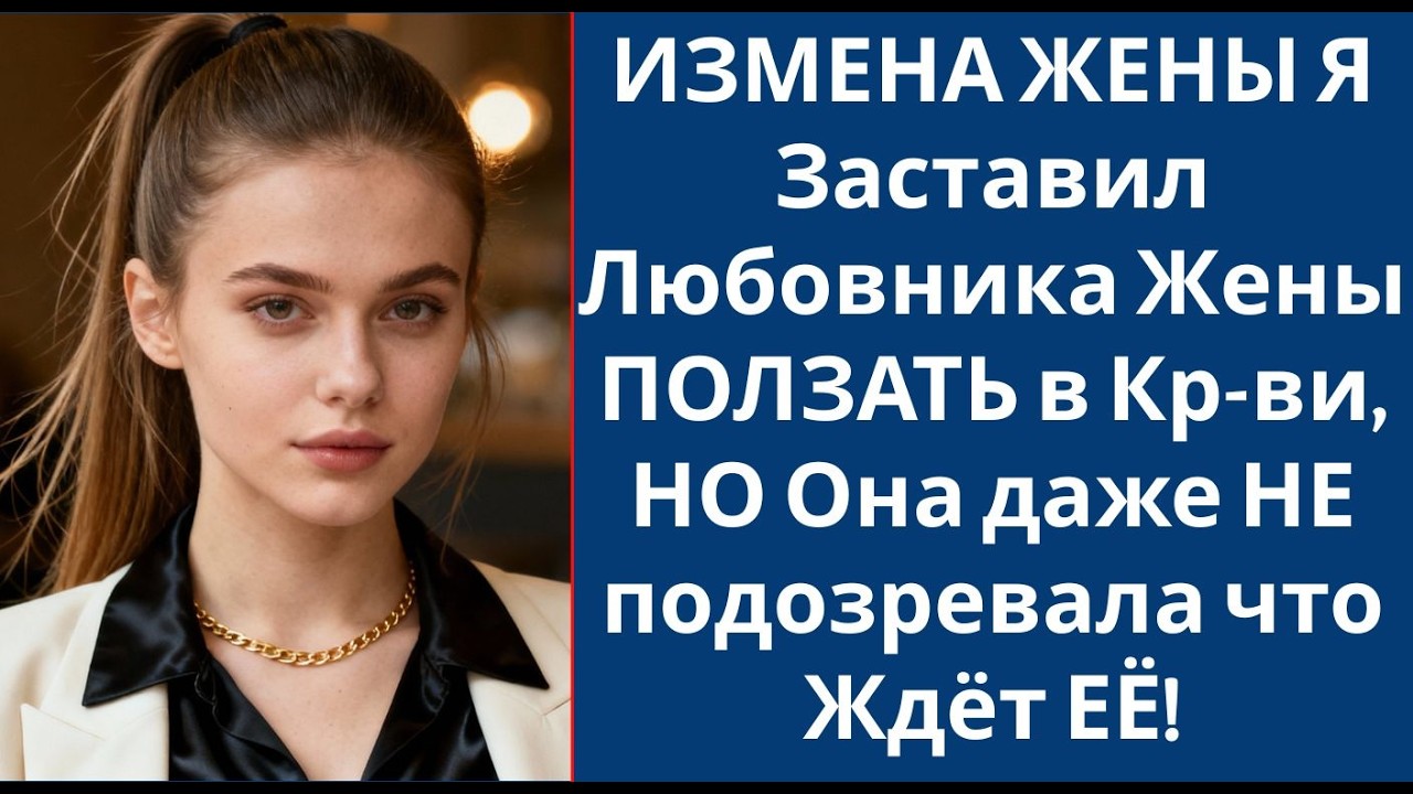 ИЗМЕНА ЖЕНЫ Я Заставил Любовника Жены ПОЛЗАТЬ в Кр ви, НО Она даже НЕ подозревала что Ждёт ЕЁ!
