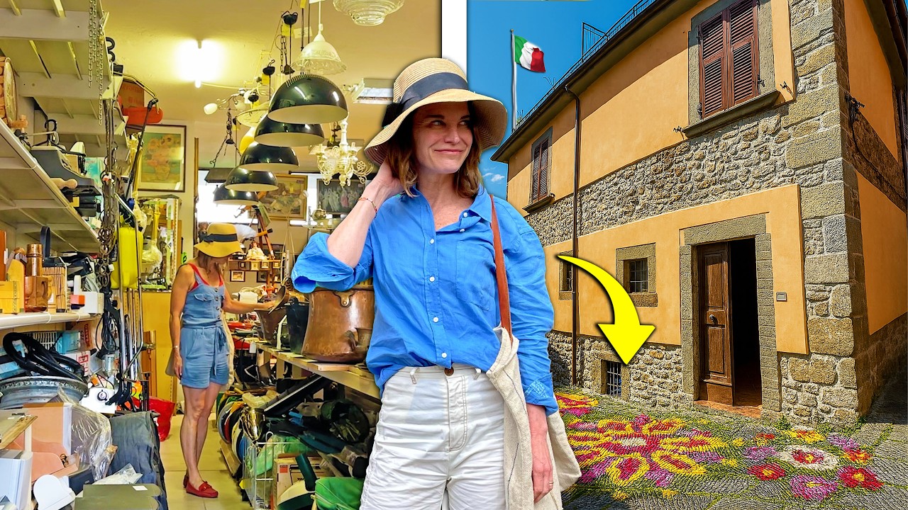 A Tour of My Italian Town: Vintage Finds, Village Parade & Home Cooking