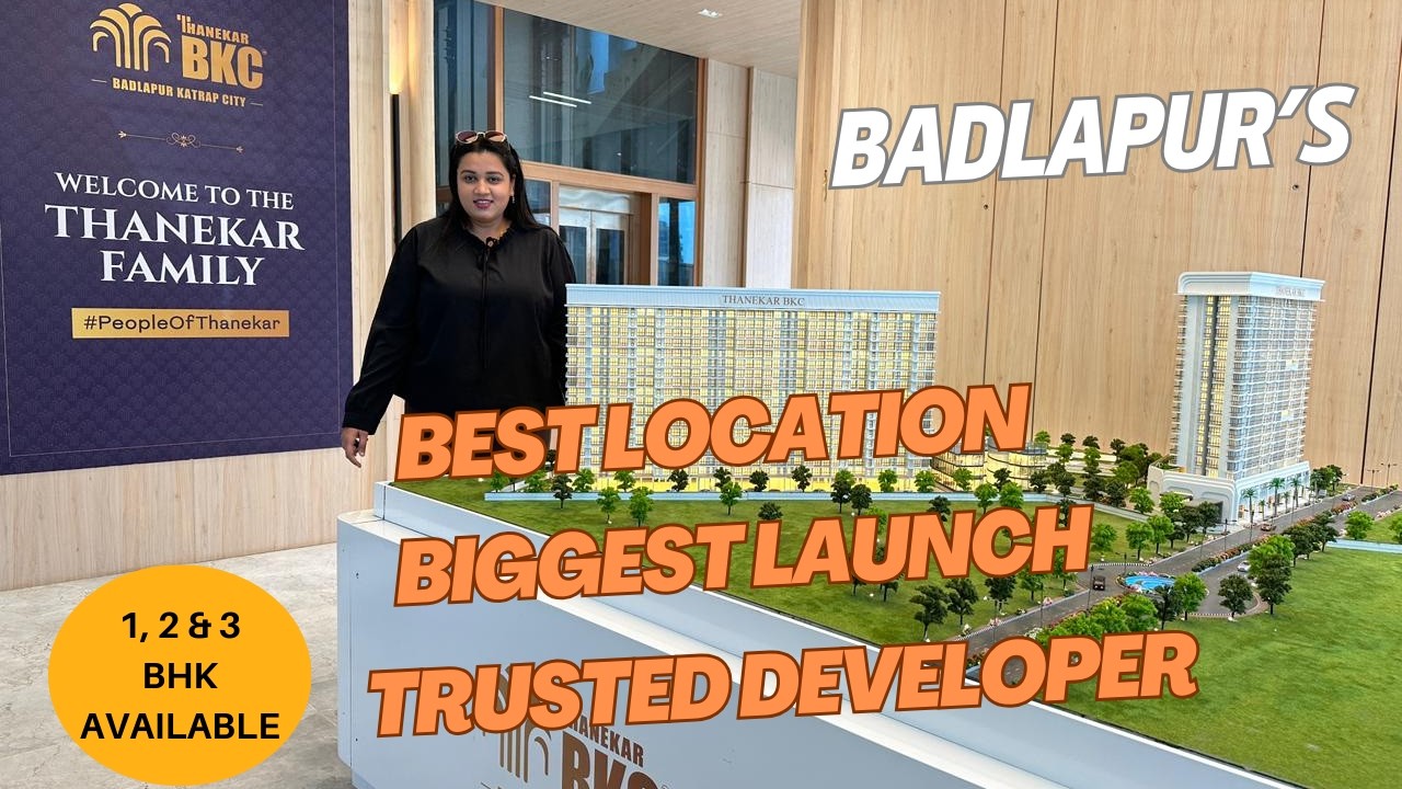 Call: 8055855866 | 🔥 Thanekar BKC &ndash; Biggest Launch at Katrap, Badlapur! 🔥