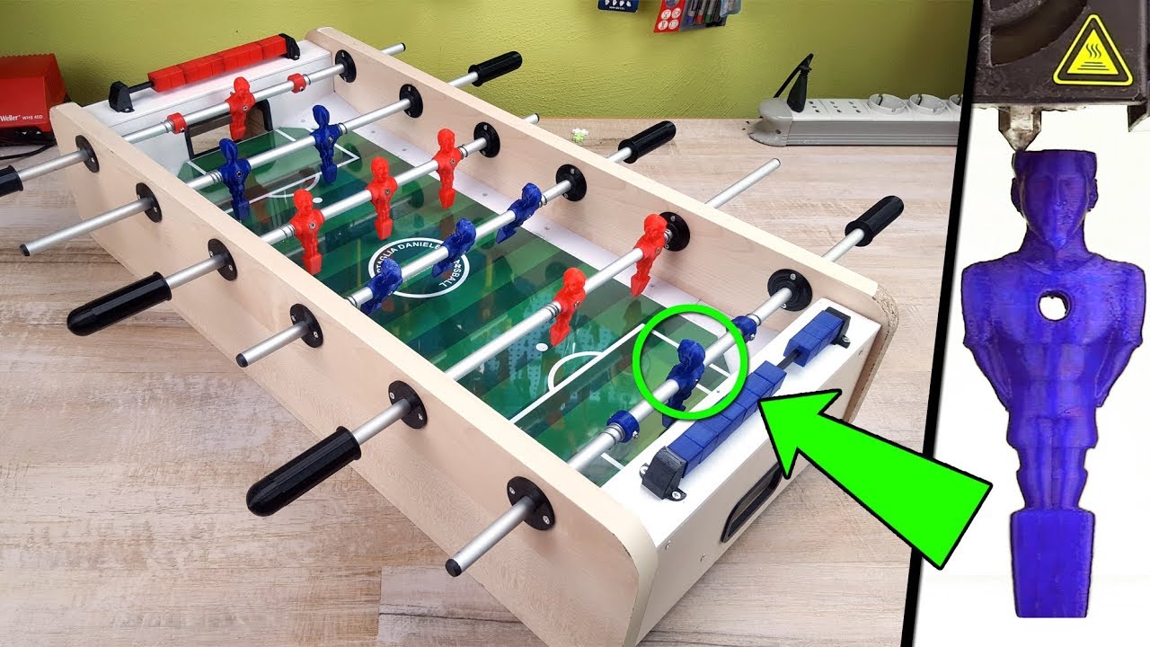 HOW IS' T MADE - Foosball Soccer With 3D Printer