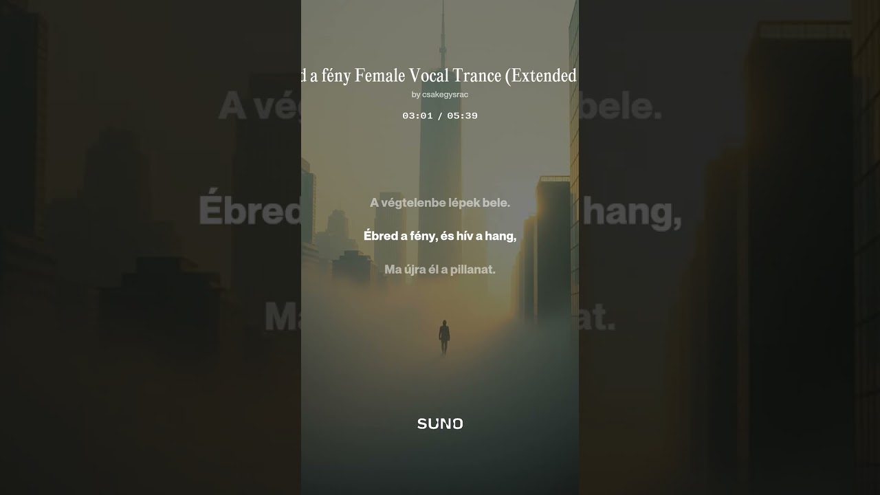 Ébred a fény Female Vocal Trance Extended Mix
