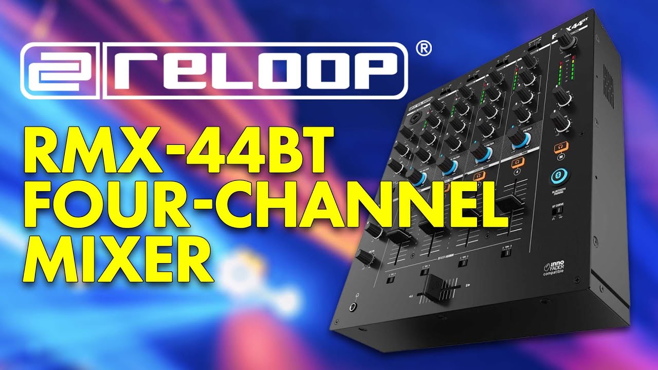 Reloop RMX-44BT Review 🎚 [4-channel analogue mixer with a twist]