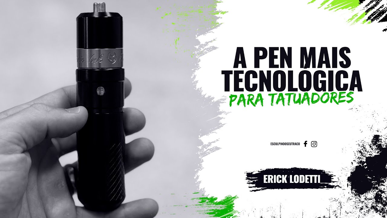 A Pen mais Tecnológica para Tatuadores