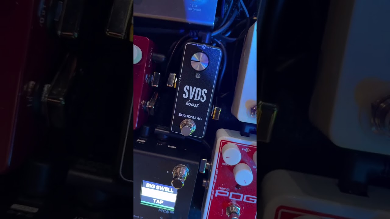 Experience Legendary Tone with the SVDS Boost!