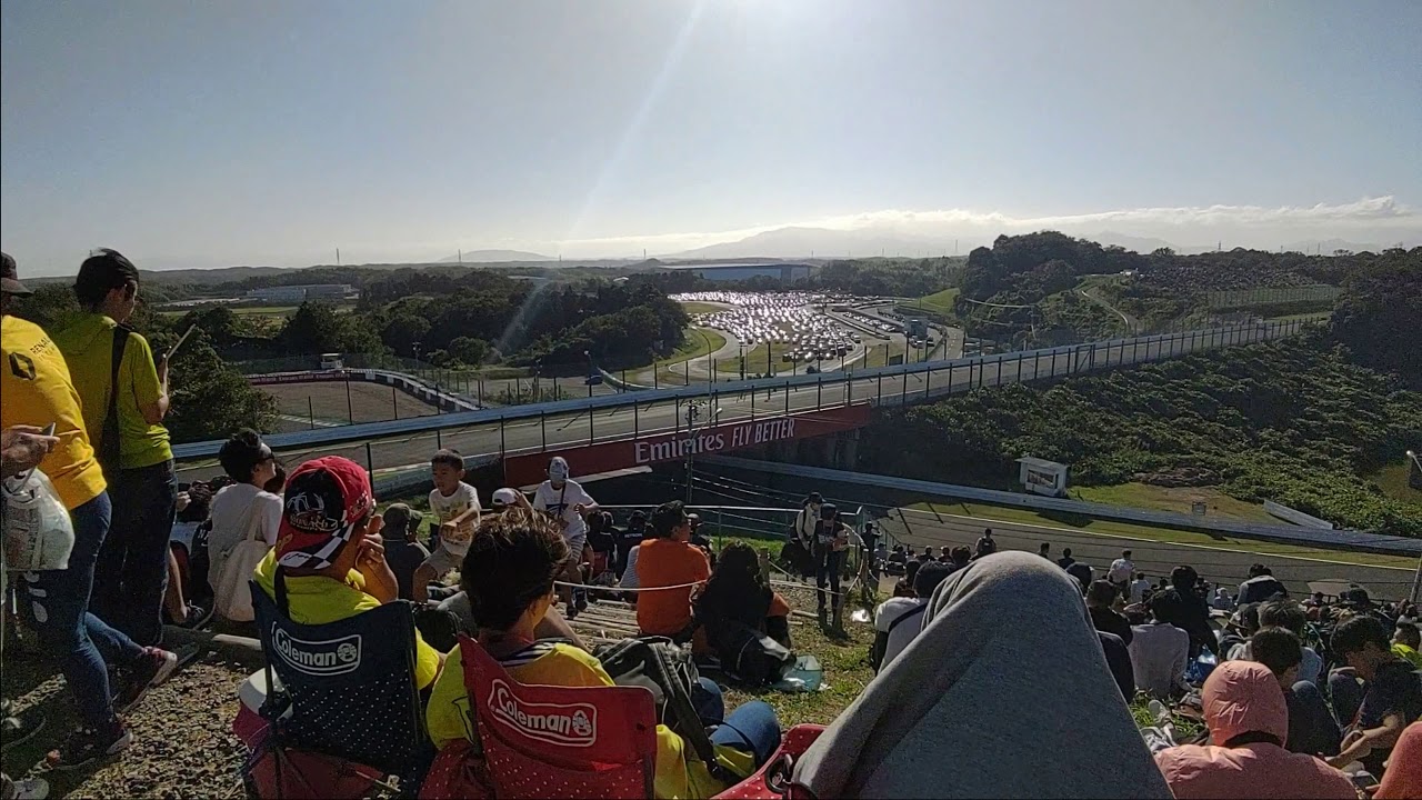 F1 2019 suzuka鈴鹿 west area 130R race