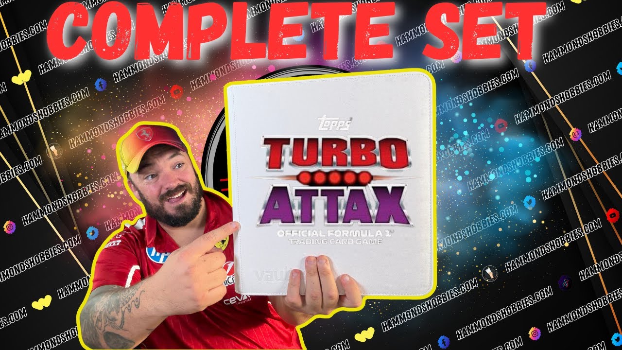 My complete set of Turbo Attax 2025 !