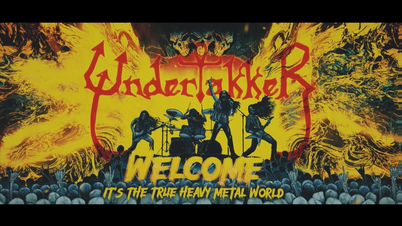 Undertakker - Welcome It's the true heavy metal world (Official Lyric Video)