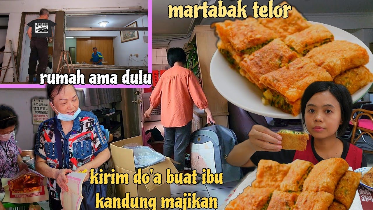 PERTAMA KALINYA BIKIN MARTABAK TELOR ‼️Di ajak Majikan Ke Rumah AMA -