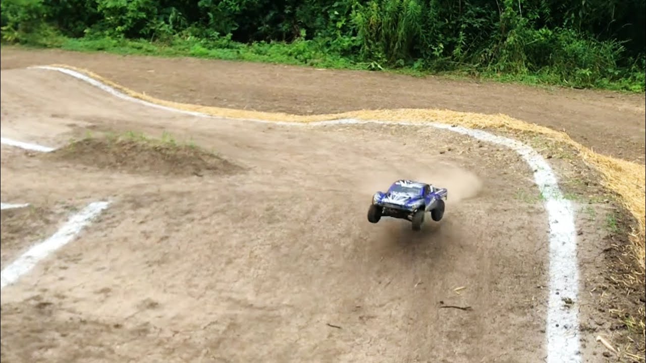ПЕРВОЕ ТЕСТИРОВАНИЕ моего Traxxas Slash 2wd на местном RC-треке!!