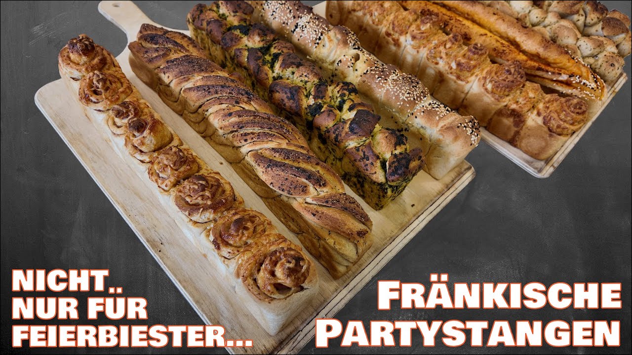 Fränkische Partystangen vom Bäckermeister Stefan Rummel | Seminarleiter bei Manz Backtechnik