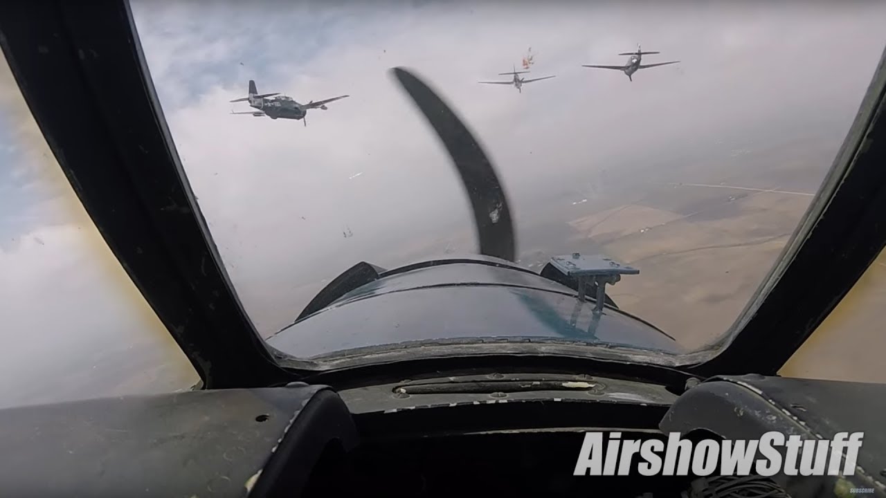 Cockpit Multi-Cam - Flying A TBM Avenger Missing Man