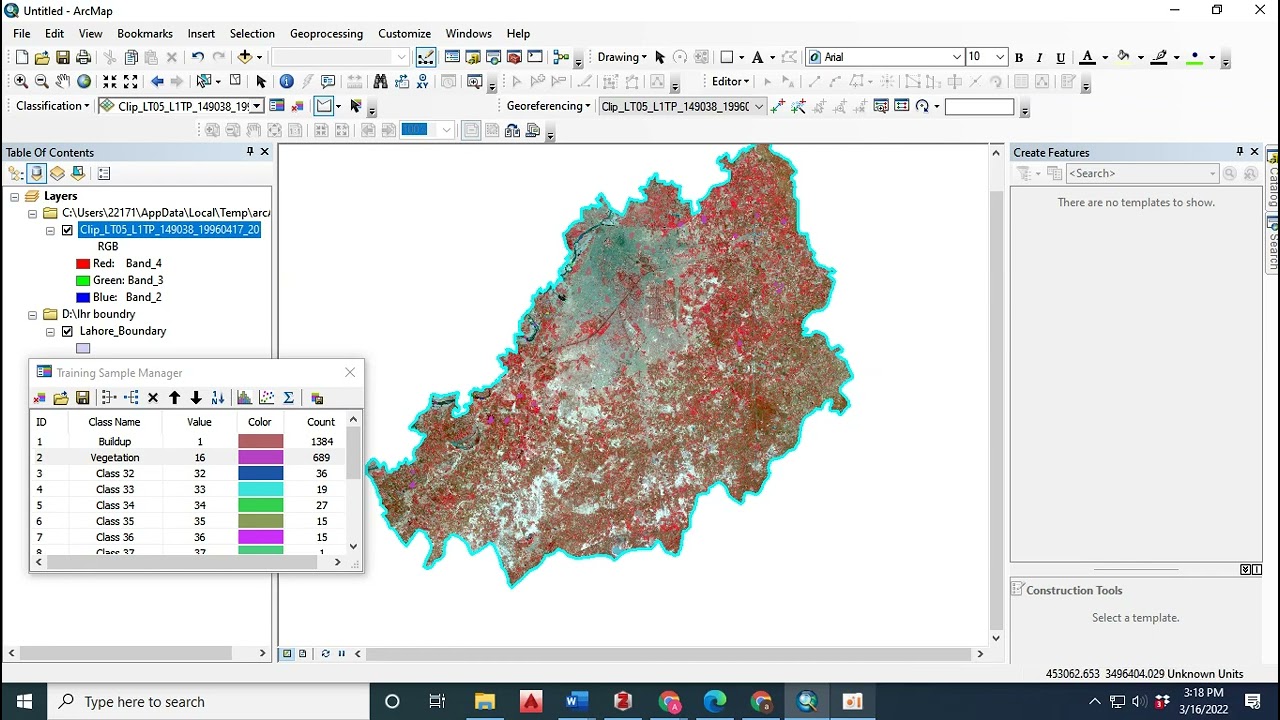 Perform Supervised classification in ArcMap 10.2