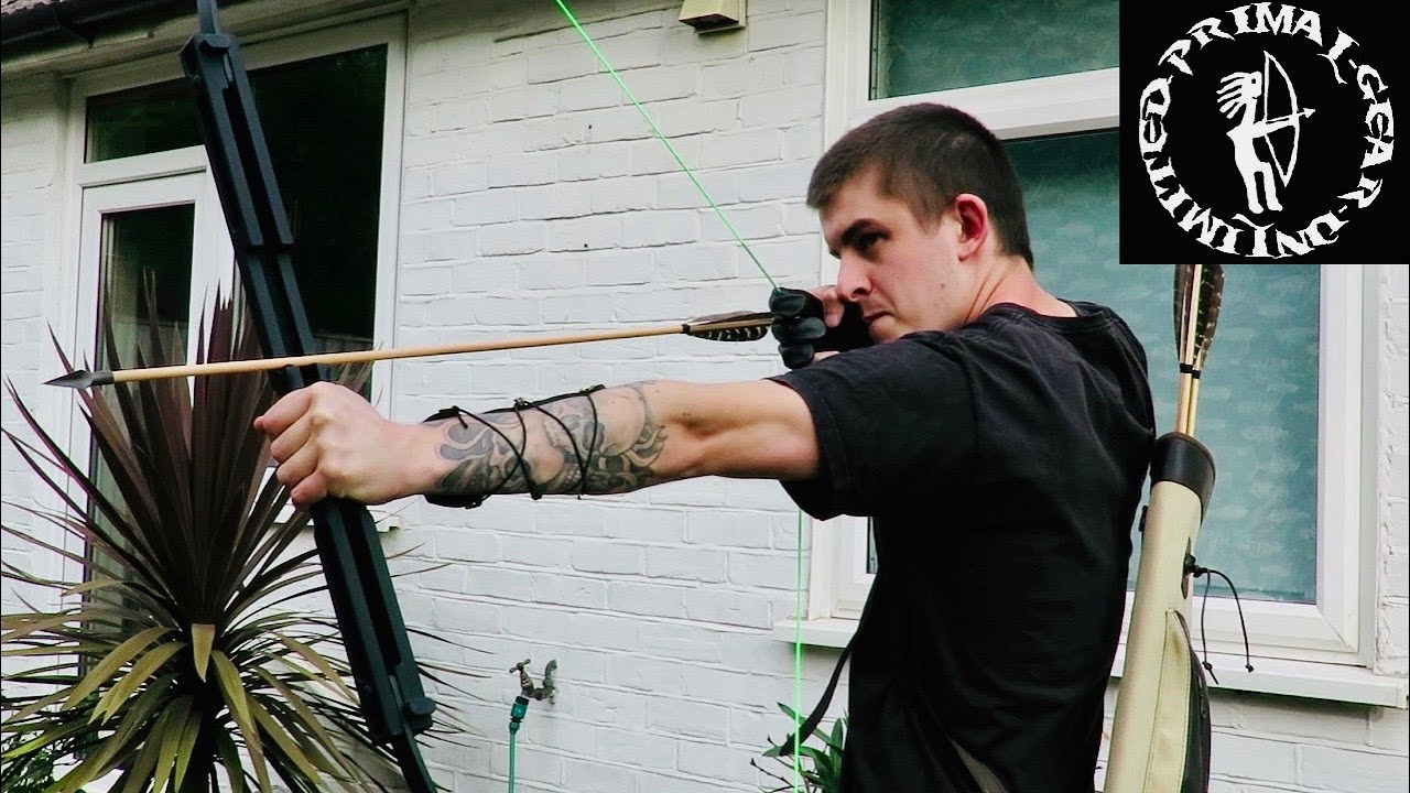 Primal Gear Folding Survival Bow Review & Shooting Test