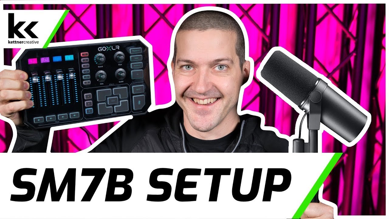 Настройка GoXLR и Shure SM7B | Лучшие настройки микрофона