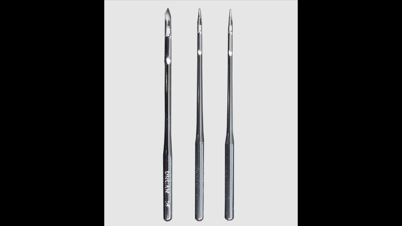 Real shots of sewing machine needle manufacturing. Chinese factory. How is it made