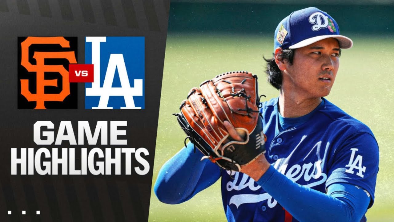 Giants vs Dodgers Game Highlights (3/18/26) MLB Highlights