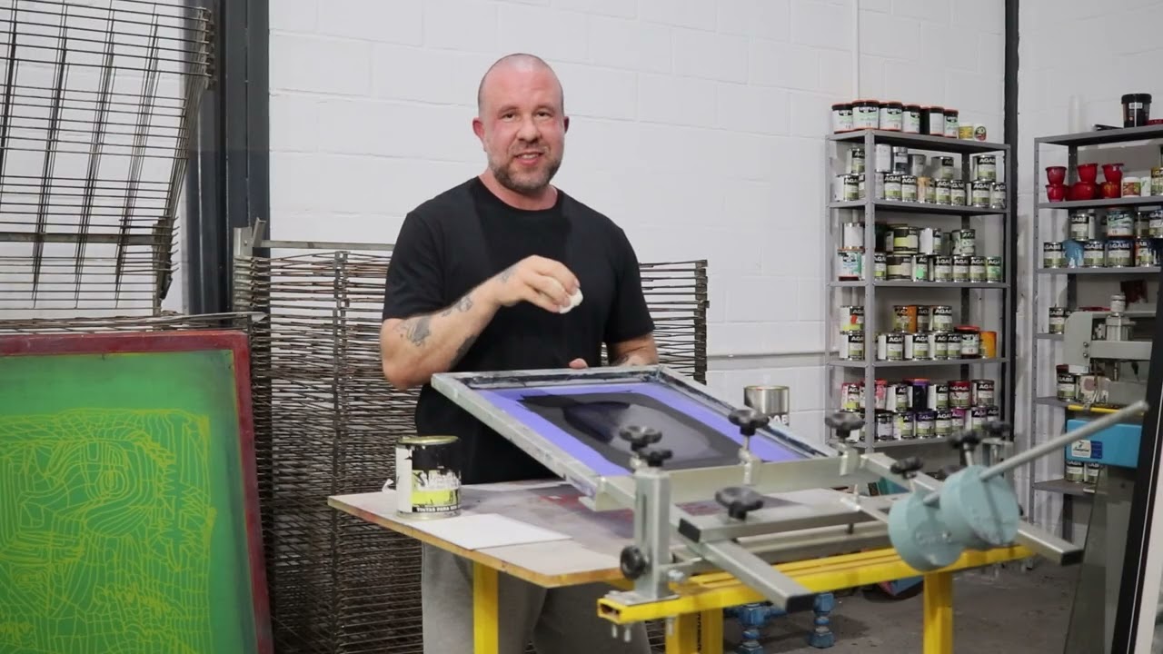 Técnica para impressão de fotos em serigrafia