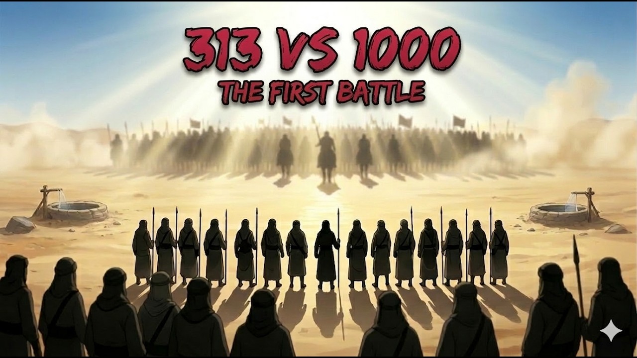 Battle of Badr — 313 vs 1000
