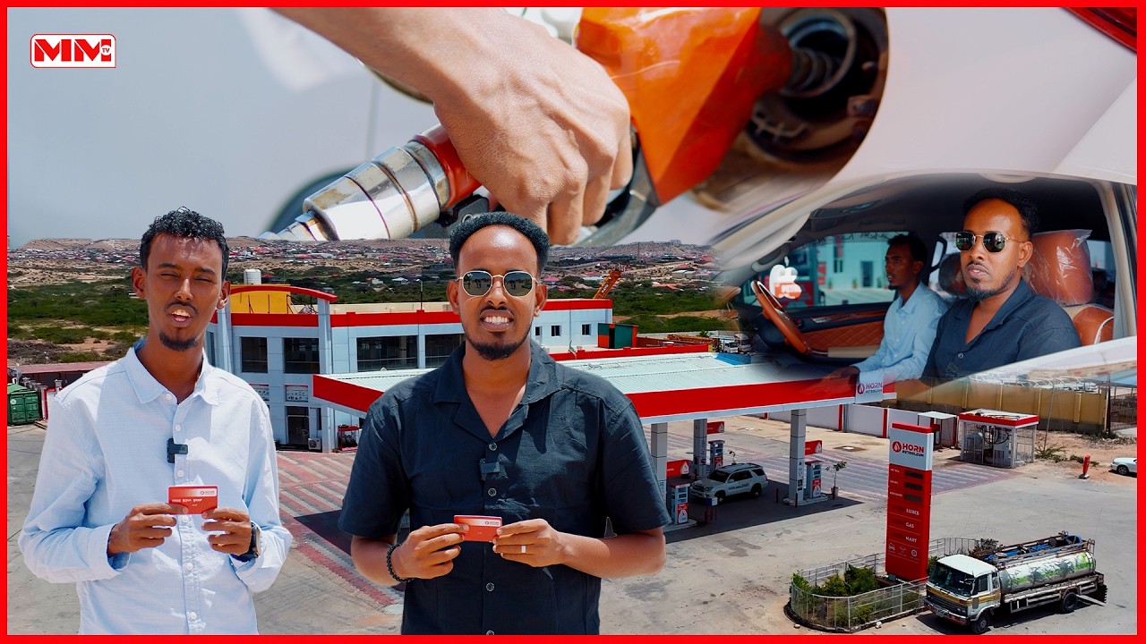 Hamse Shaacir & Xariir Koosaar oo Sahaydooda Shiidaalka ku Qaatay Kaadhka Shiidaalka Horn Petroleum