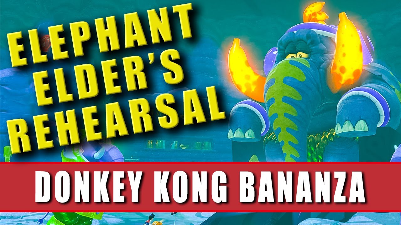 Donkey Kong Bananza Elephant Elders Rehearsal Hall walkthrough - Elephant Elder's Rehearsal guide