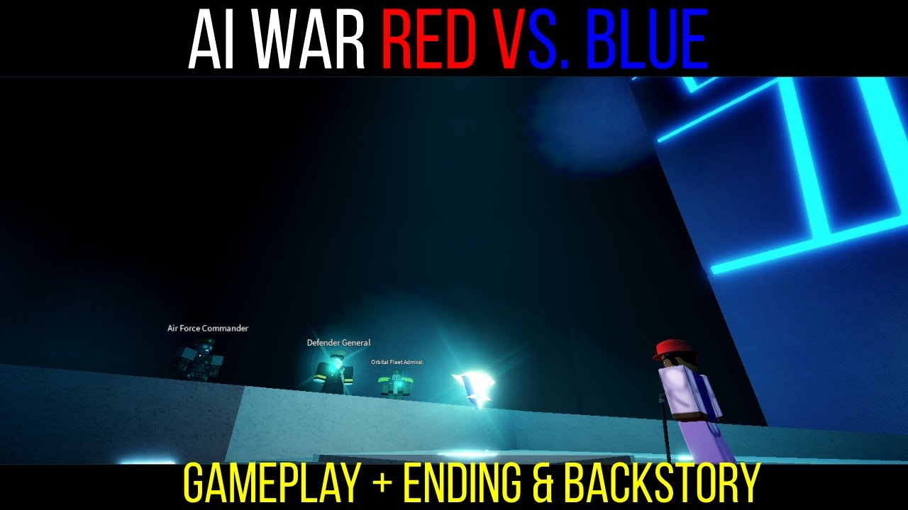 AI War- Red Vs. Blue Latest Update + Ending & Backstory