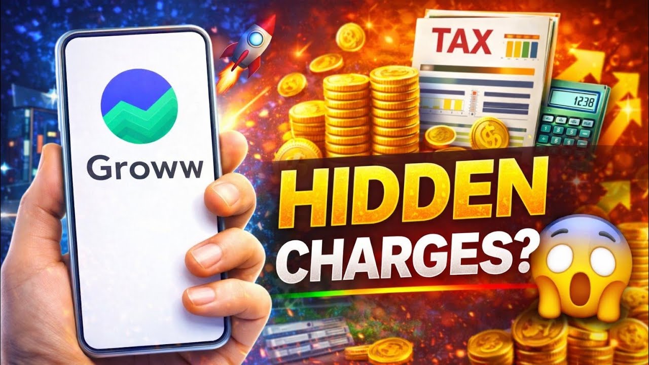 Groww App Charges 😱 | Broker Fee, GST, STT Full Truth