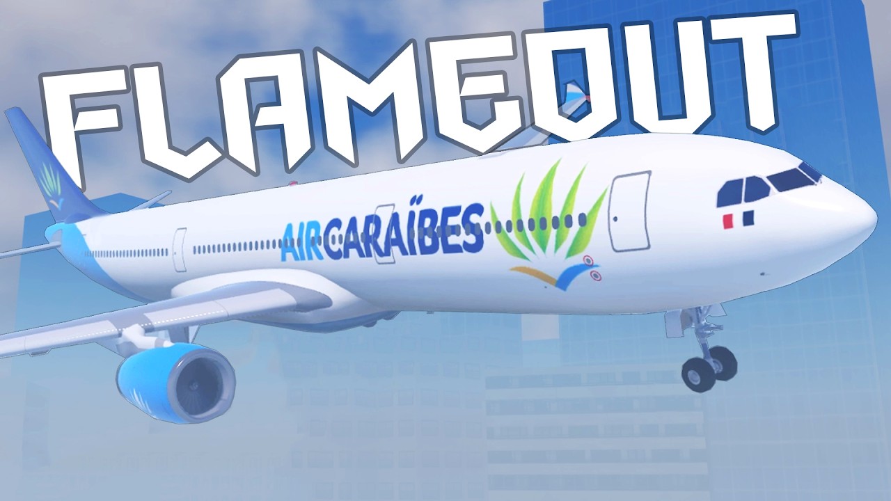 FLAMEOUT - Roblox Plane Crash Story | Project Flight ✈️