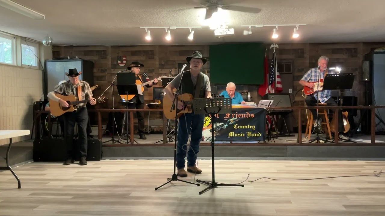 Jay singing at New Ol Friends. So Afraid of Losing You Again