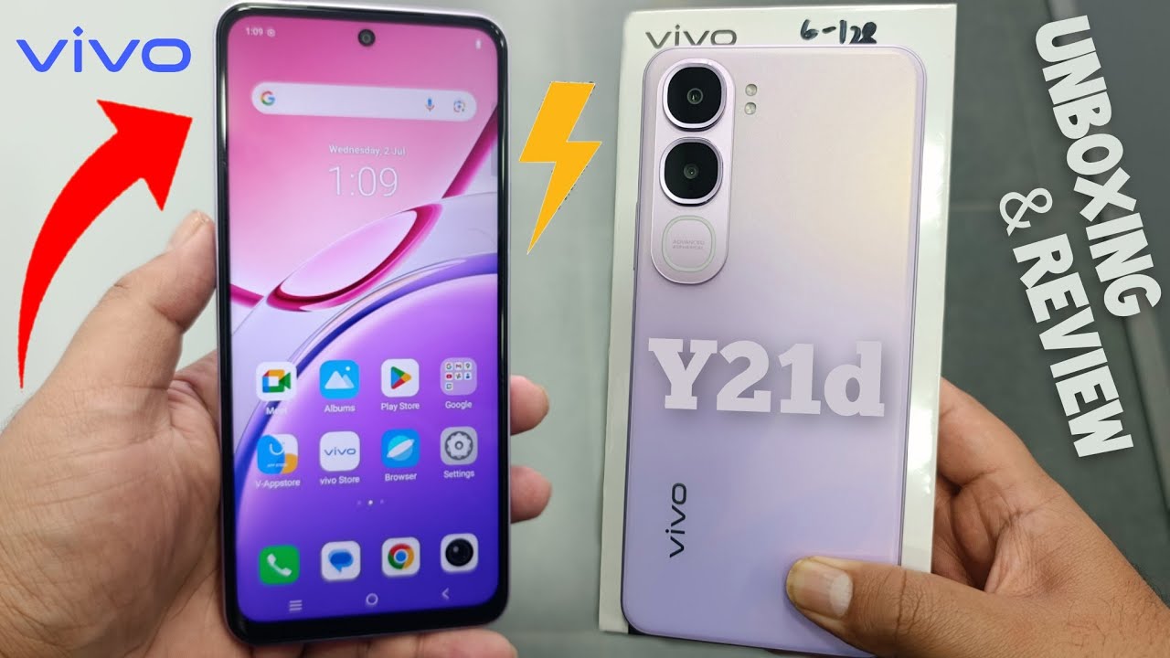 Vivo Y21d Unboxing & Review | Vivo Y21d Price in Pakistan | 6500mAh Battery | Vivo Best Smartphone