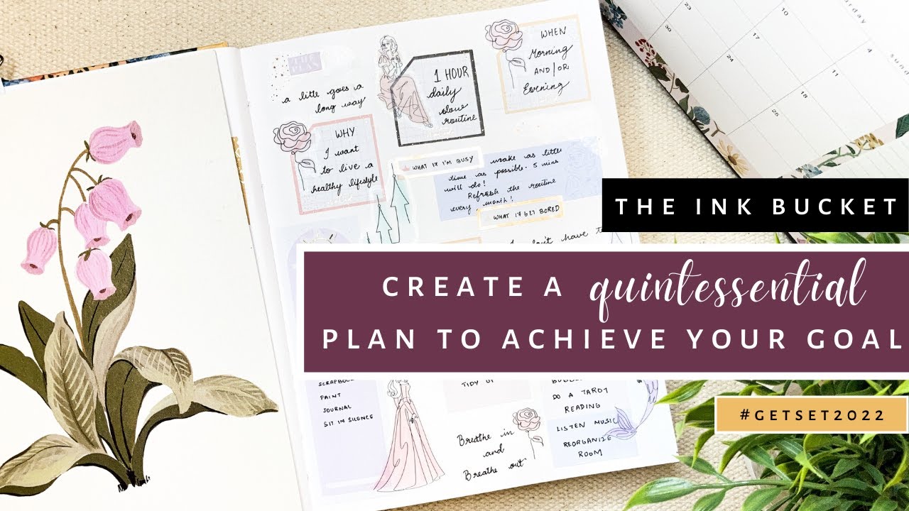 2022 Quintessential Plan Setup | Ink Bucket Planner 2022 Setup | Sanjana Raj