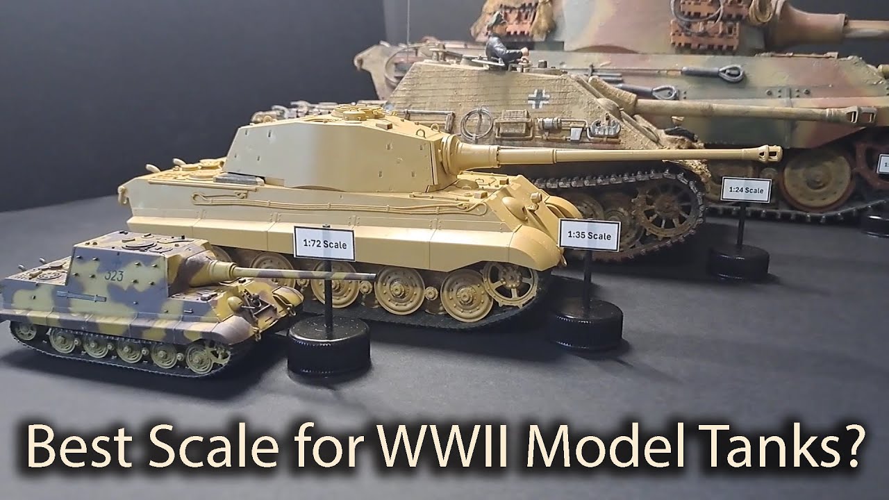 Best Scale for WWII Model Tanks? #ww2modeltanks