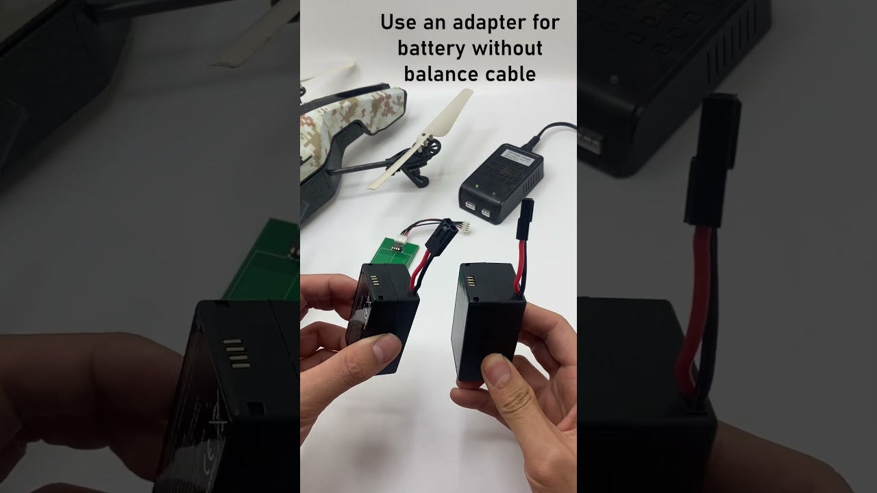 Plug in and charge! Parrot Ar.Drone 2.0 Elite Edition - Charge battery w/wo Balance Cable