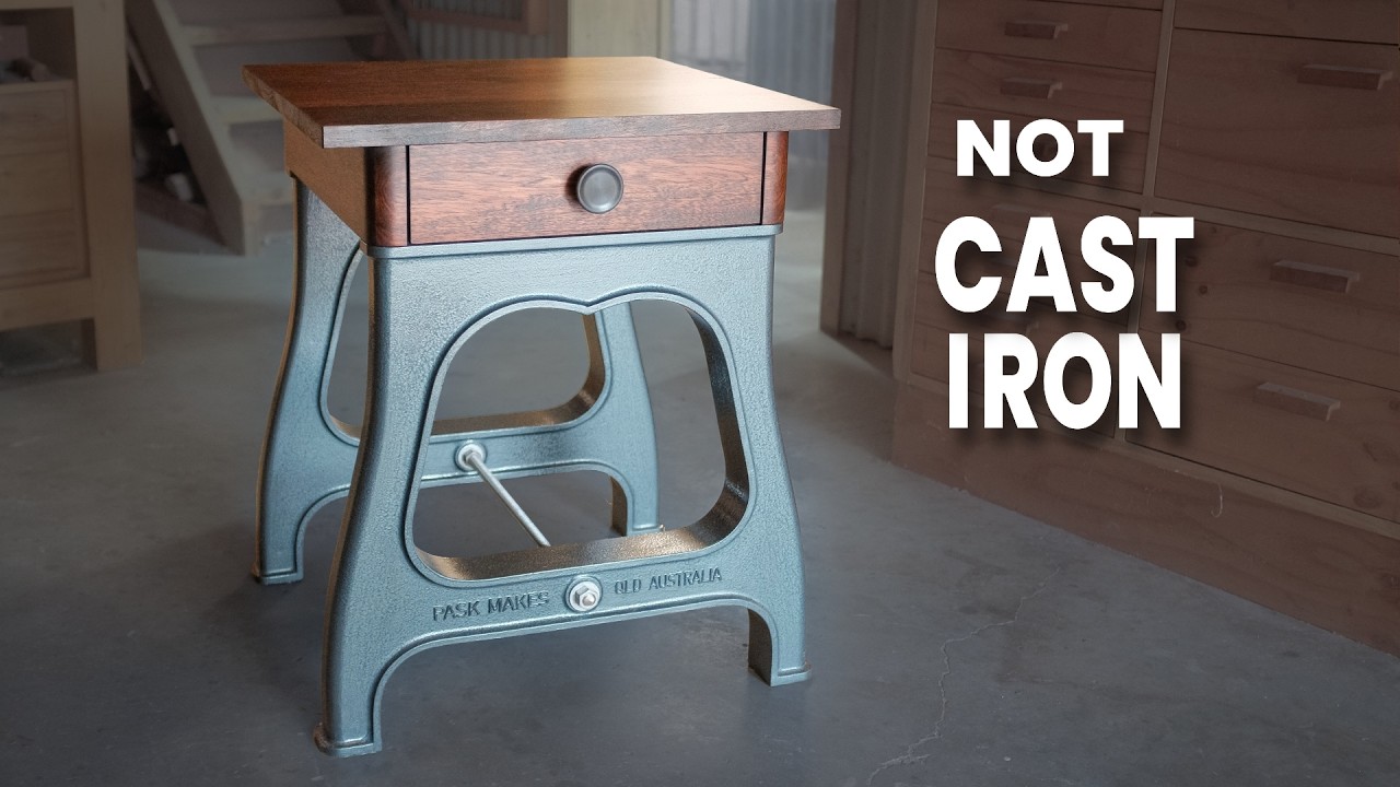 Designing and Building a Vintage-Style Machine Stand