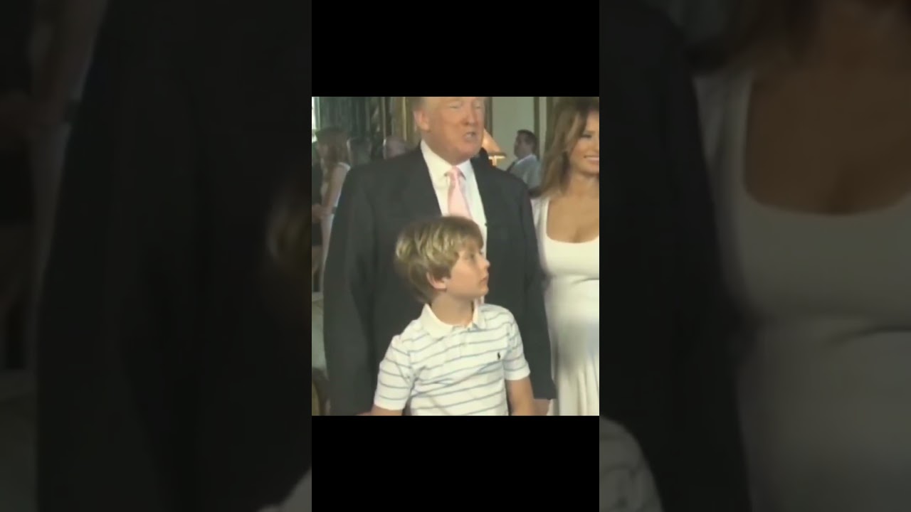 Donald & Barron Trump - Funny Moments 🤩🤩
