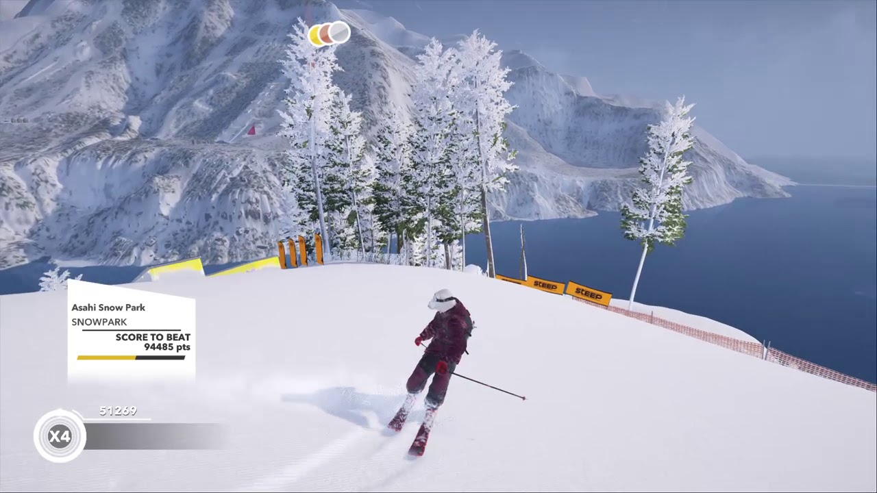 Steep Asahi Snow Park