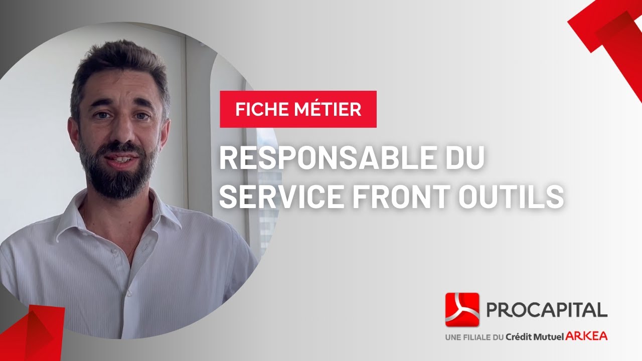 Antoine L&eacute;onard : Responsable du service Front et Outils chez ProCapital