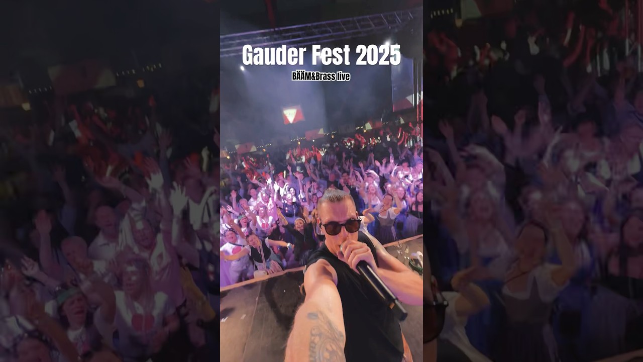 Gauder Fest Zillertal 2025 ❤️ B&Auml;&Auml;M&Brass live - Major Tom #gauderfest #liveband #brassband #b&auml;&auml;m