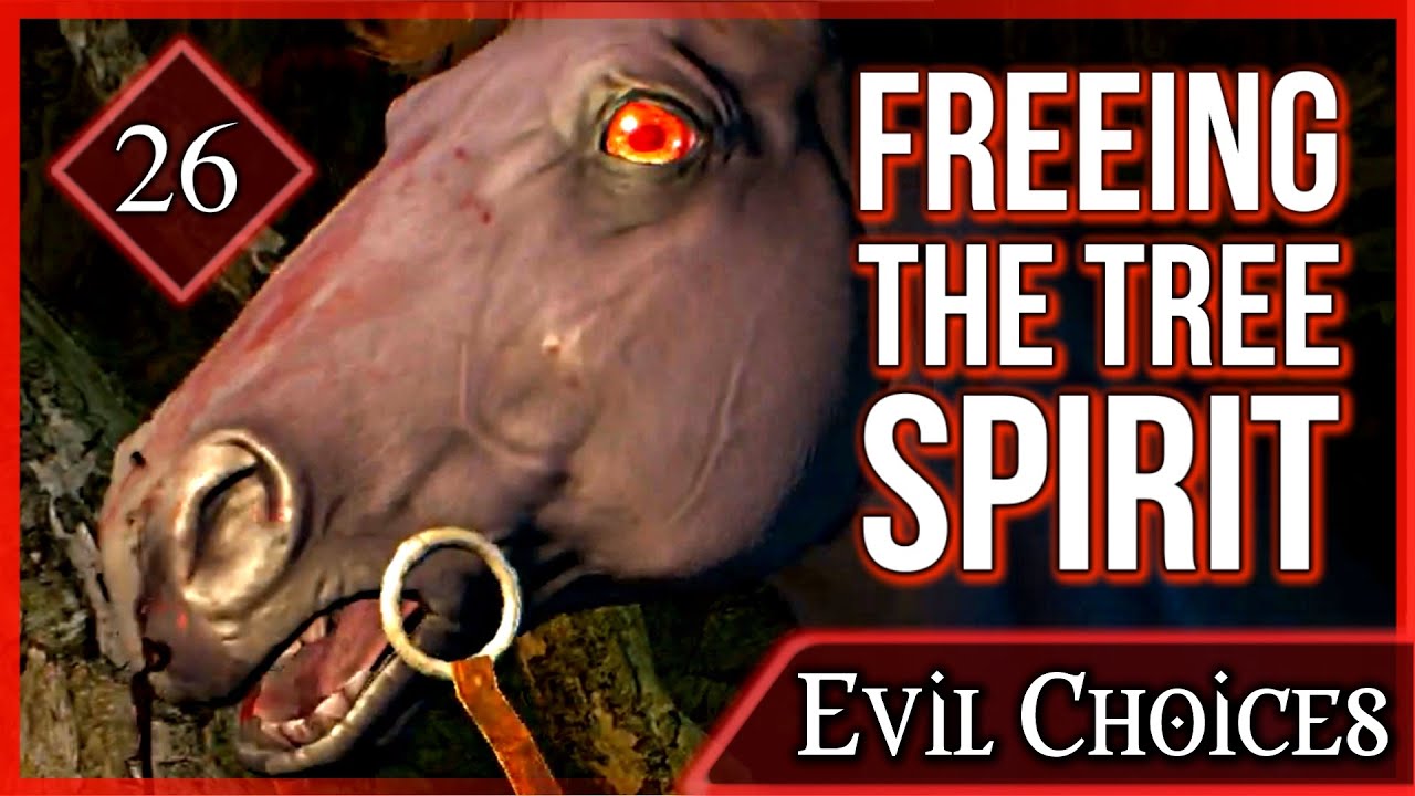 Witcher 3 ► Freeing the Tree Spirit on the Whispering Hillock - Ghost in the Tree #26
