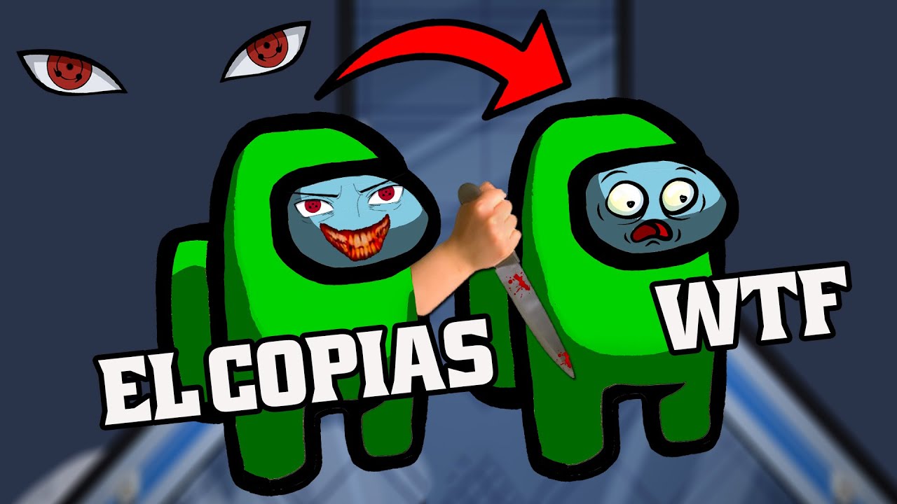 TROLLEANDO con HACKS para COPIAR personas en AMONG US