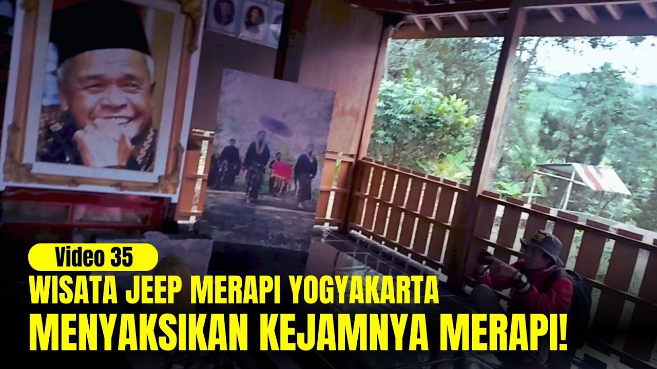 Serunya Wisata Tour Jeep Merapi Lava Tour Yogyakarta | Offroad Ekstrem & View Keren! 🌋