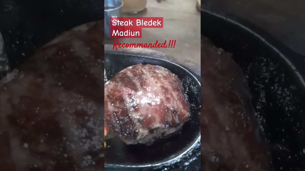 STEAK BLEDEK. Salah satu steak ternikmat dan recommanded di Madiun #kulinermadiun #steakhouse #steak